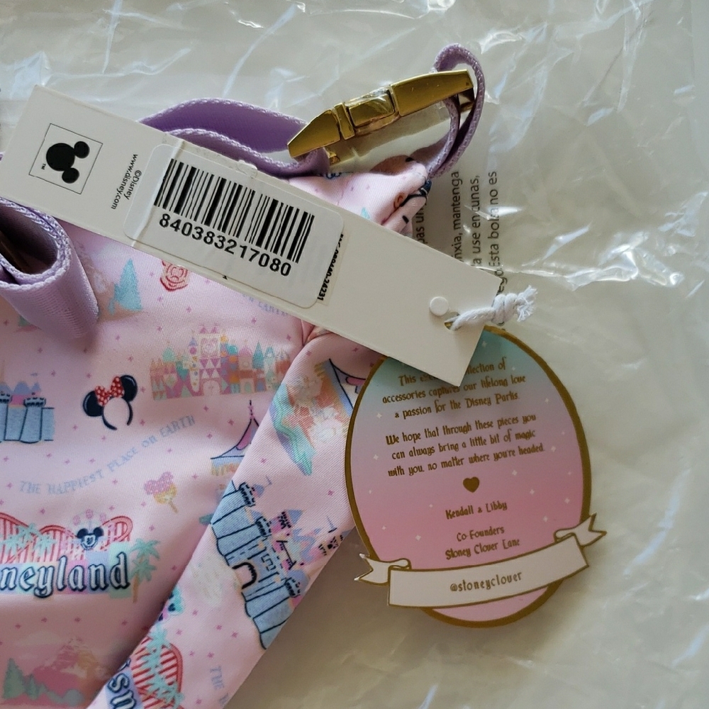NWT Stoney Clover Lane X Disney Parks Jumbo Fanny Disneyland - Picture 5 of 12